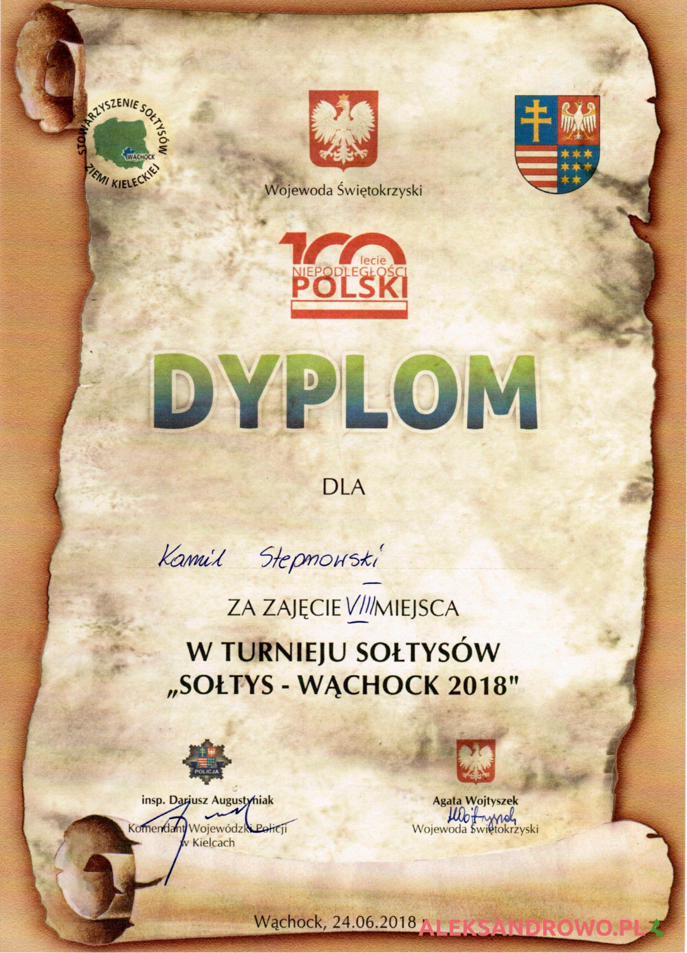 Turniej Sołtysów w Wąchocku 2018