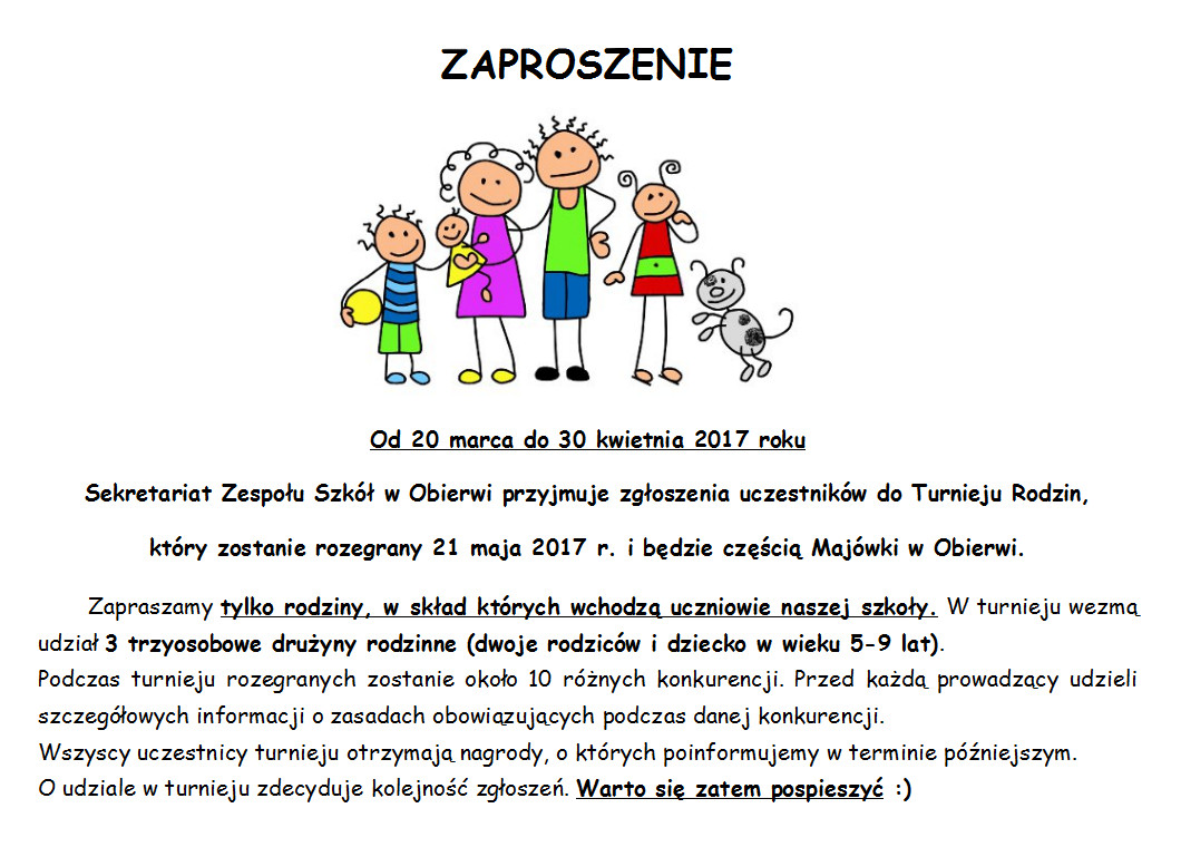 Turniej Rodzin 2017