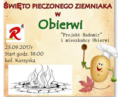 Święto pieczonego ziemniaka w Obierwi