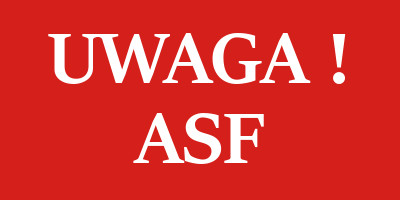 ASF: UWAGA - zmiany w programie bioasekuracji!