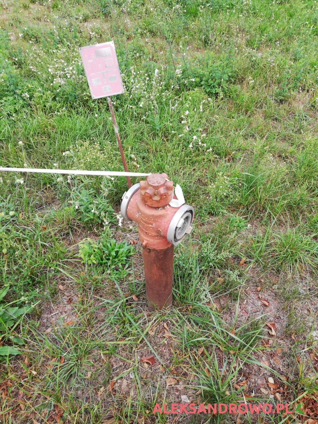 Hydrant przed wymianą