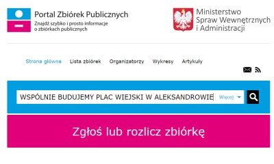 Rozliczenie ze zbiórki pieniężnej przeprowadzonej podczas festynu 2018