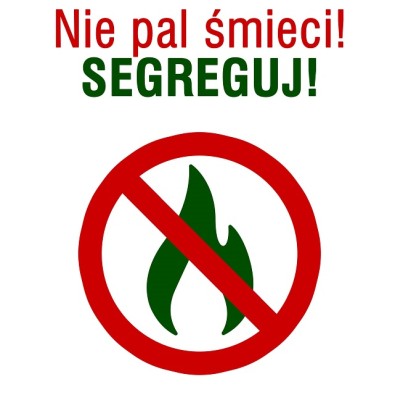 Zakaz palenia śmieci 2017