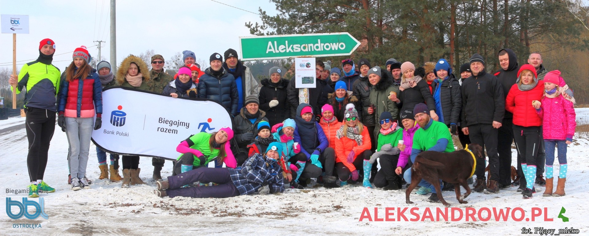 Biegam Bo Lubię Ostrołęka trenuje w Aleksandrowie