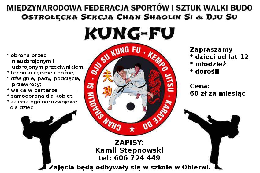 Zapisy na naukę Kung-Fu