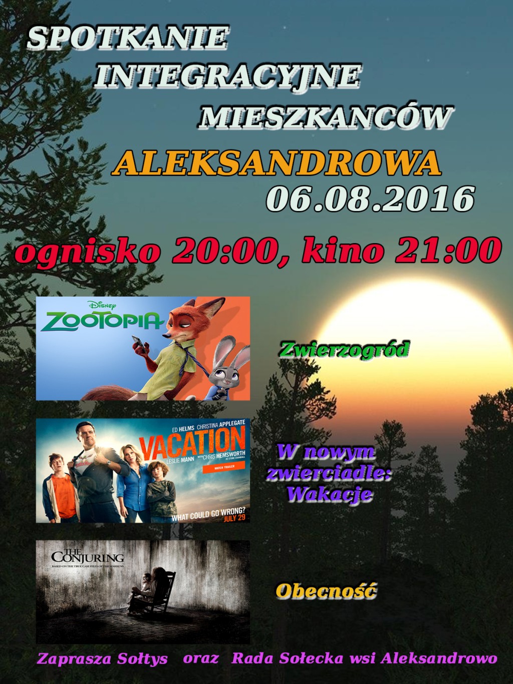 Kino plenerowe w Aleksandrowie