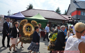 Dożynki w gminie Lelis 21.08.2016