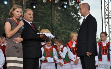 Dożynki w gminie Lelis 21.08.2016